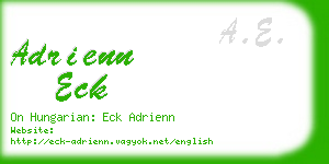 adrienn eck business card